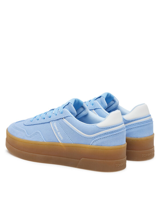 Tommy Jeans Tommy Jeans Tenisice The Greenwich Flatform 2b EN0EN02734 Plava