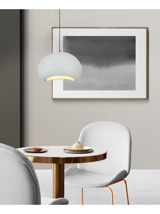 MIAhome MIAhome Lampa wisząca NEST 50 biała Biały