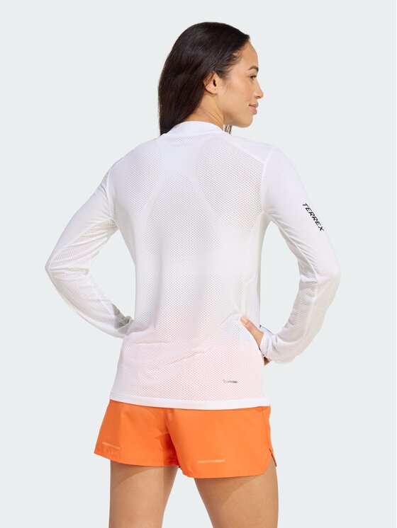adidas adidas Koszulka techniczna 163627 Biały Regular Fit