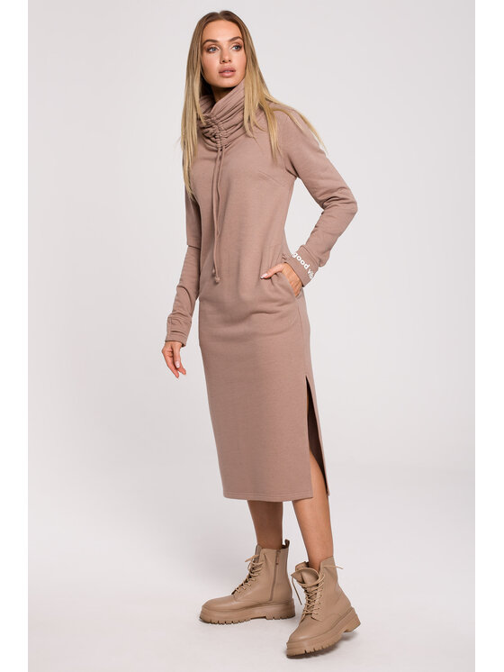 Made of Emotion Made of Emotion Vestito da giorno M622 Marrone