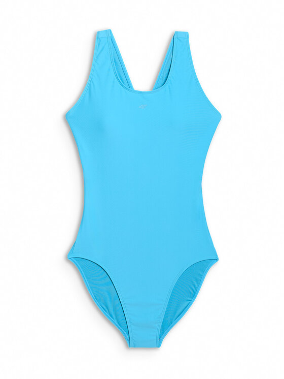 4F 4F Strój kąpielowy BEACHWEAR BASIC Turkusowy