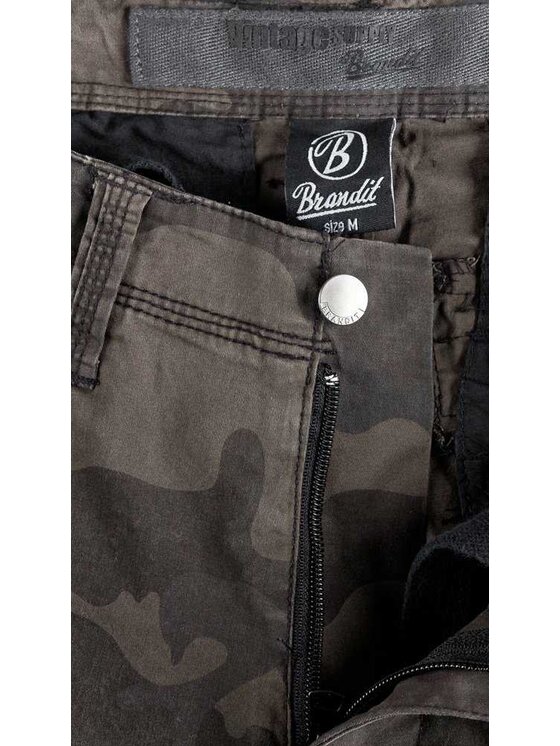 Brandit Brandit Spodnie outdoor 9470.4.L Czarny Slim Fit