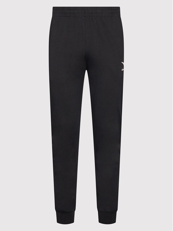 Diadora Diadora Pantaloni da tuta Cuff Light Core 102.177768 Nero Regular Fit