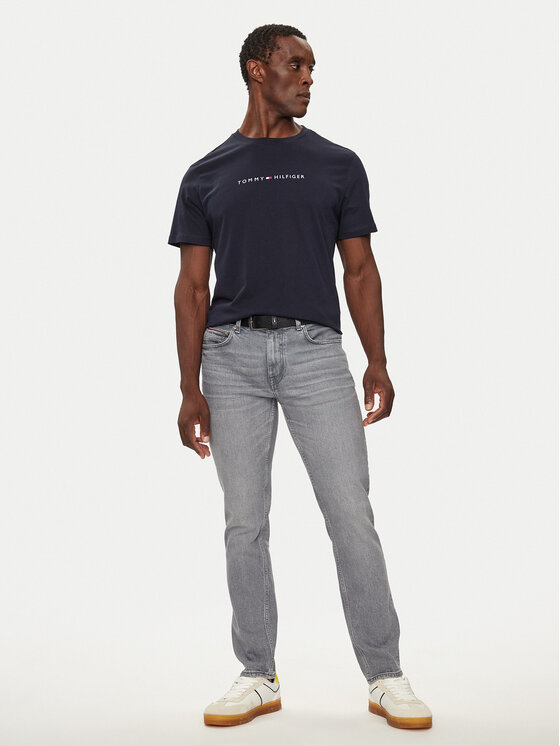 Tommy Hilfiger Tommy Hilfiger Marškinėliai UM0UM03344 Tamsiai mėlyna Regular Fit
