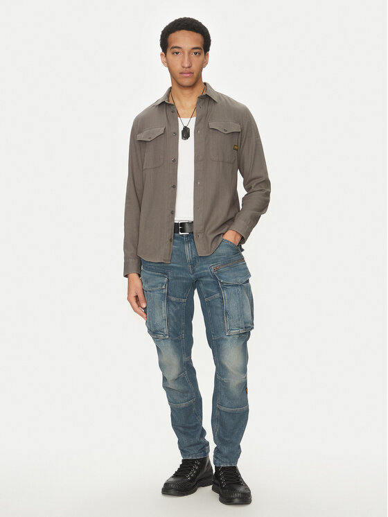 G-Star Raw G-Star Raw Jeansy Rovic Zip 3D D23077-D775 H139 Niebieski Regular Fit