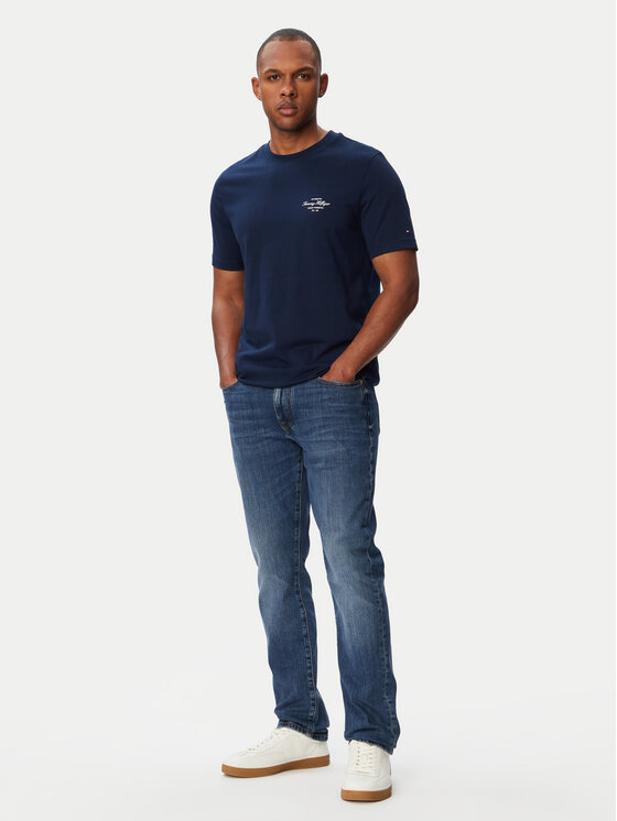 Tommy Hilfiger Tommy Hilfiger Τζιν Denton MW0MW44346 Μπλε Straight Fit