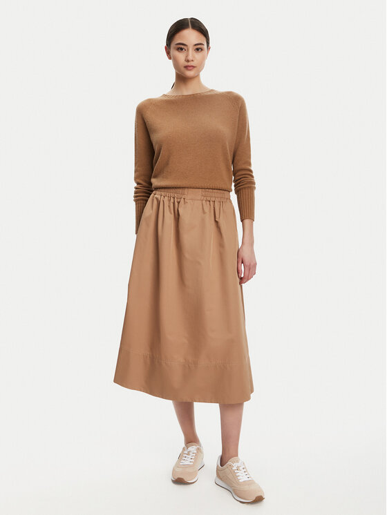 Marella Marella Пола тип трапец Cairo 2523106074 Бежов Regular Fit