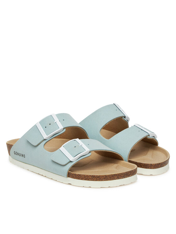 Genuins Genuins Шльопанці Hawaii Vegan G106260 Сірий
