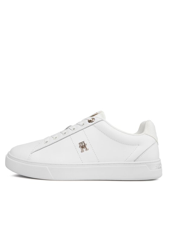 Tommy Hilfiger Tommy Hilfiger Sneakers Essential Elevated Court Sneaker FW0FW07685 Weiß