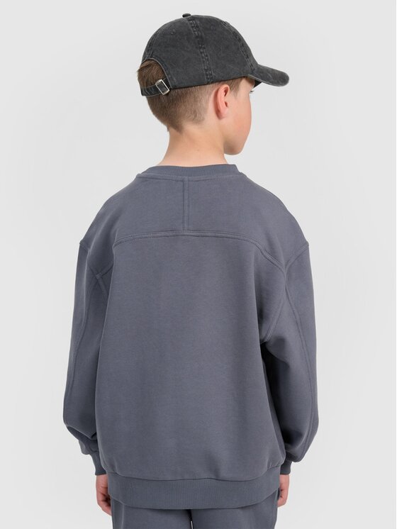 4F 4F Felpa 4FJRAW25TSWSM2448-22S Nero Oversize