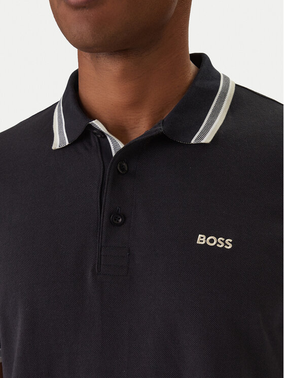 BOSS BOSS Tricou polo Paddy 50469055 Albastru Regular Fit