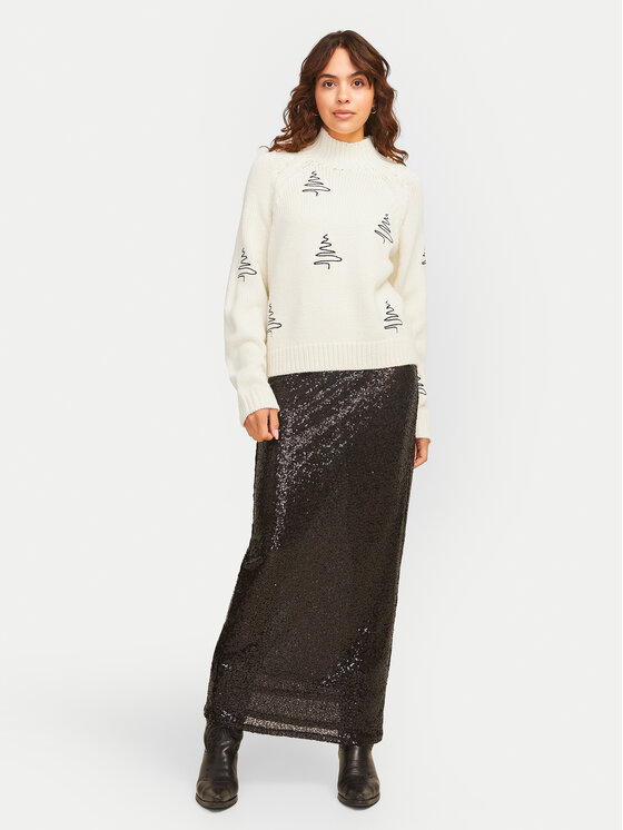 JJXX JJXX Rollkragenpullover Hollie 12266675 Écru Regular Fit