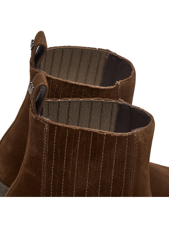 Weekend Max Mara Weekend Max Mara Боти тип челси Genepi 24257960556 Кафяв