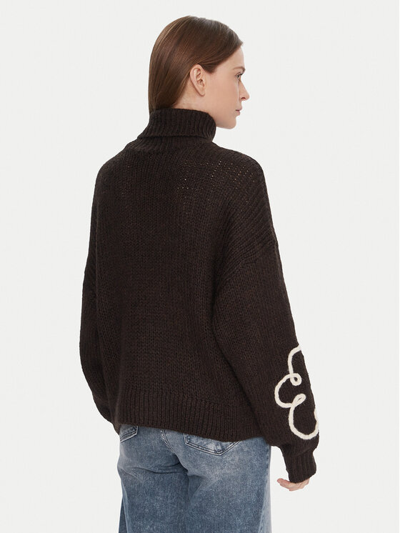 Vero Moda Vero Moda Dolčevita Fatima 10335036 Smeđa Regular Fit
