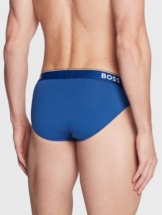 BOSS Boss Set od 3 para muških slip gaća Power 50475273 Šarena