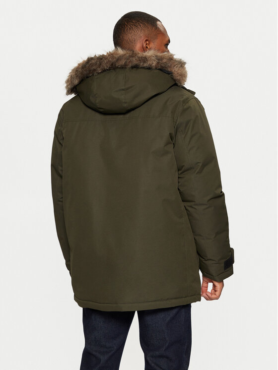 Jack & Jones Jack & Jones Parka Star 12256892 Zielony Regular Fit