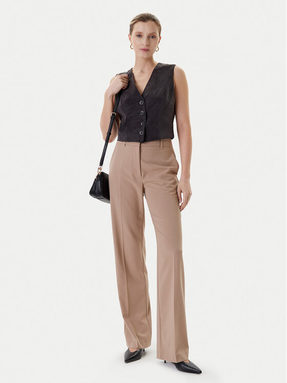 Guess Guess Liemenė W5YH51 WH5N2 Juoda Regular Fit