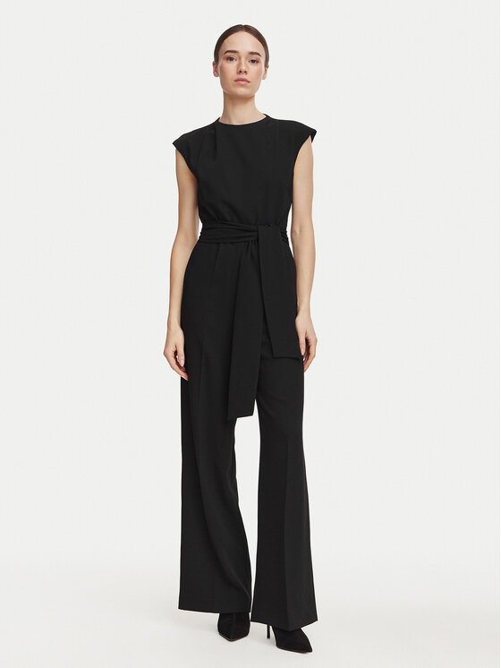 HUGO HUGO Jumpsuit Kathalia 50571597 Schwarz Regular Fit