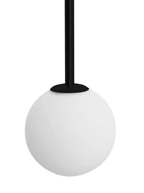 MIAhome MIAhome Lampa wisząca LOW czarna 133 cm Czarny