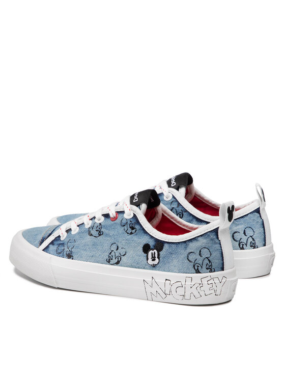 Desigual Desigual Снікерcи Alpha Mickey Denim 22SSKD03 Голубий