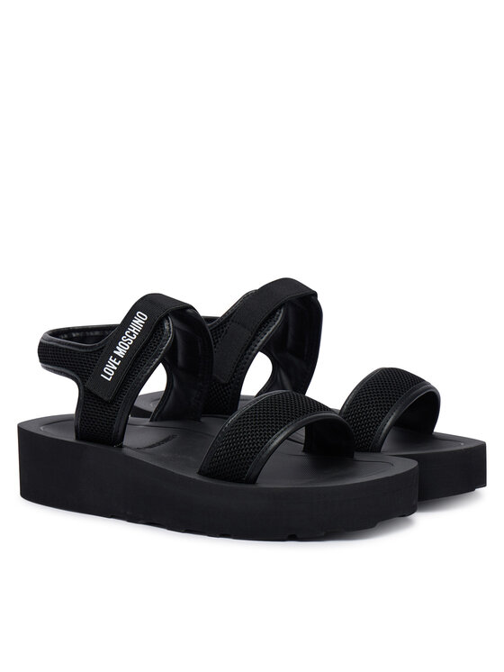 LOVE MOSCHINO LOVE MOSCHINO Sandalen JA16144I0OIQI00A Schwarz