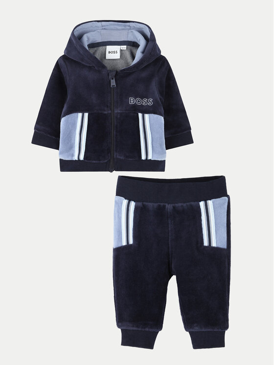 BOSS Boss Trenerka J51058 Tamnoplava Regular Fit