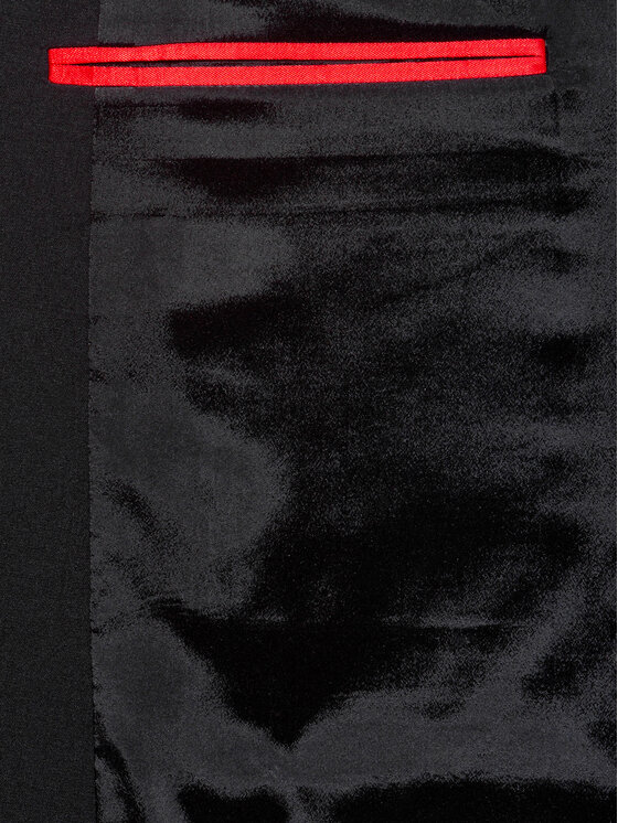 HUGO Hugo Uzvalks Arti/Hesten204X 50440762 Melns Extra Slim Fit