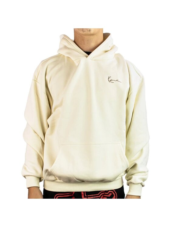 Karl Kani Karl Kani Felpa signature star print os hoodie Écru Regular Fit