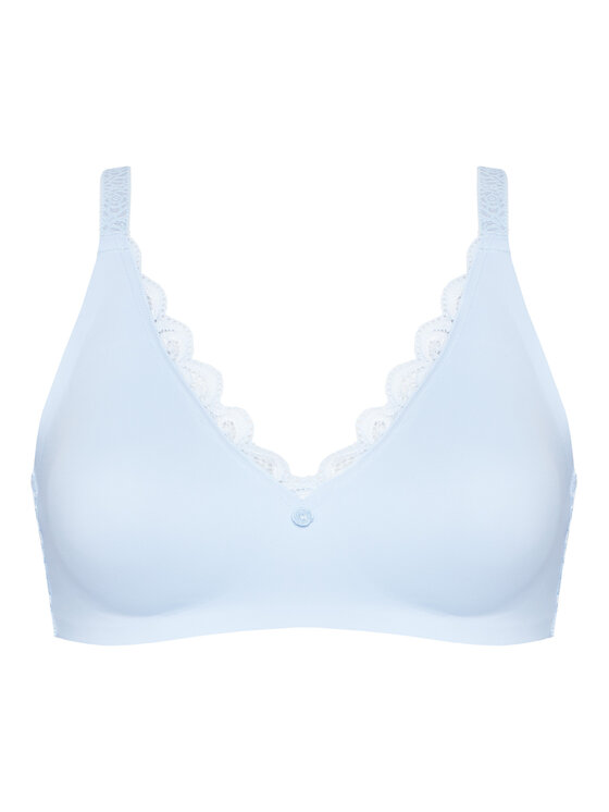 Triumph Triumph Sutien fără armătură Amourette 10210668 Albastru celest