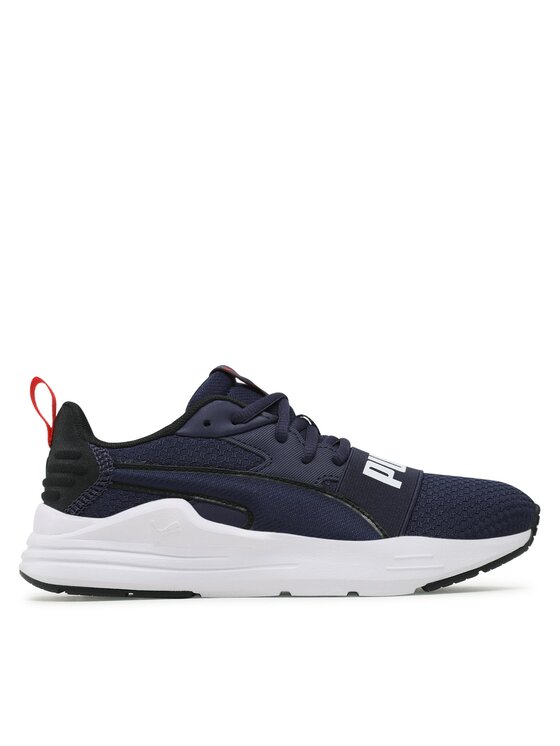 Puma Sneakersy Wired Run Pure Jr 390847 03 Tmavomodrá