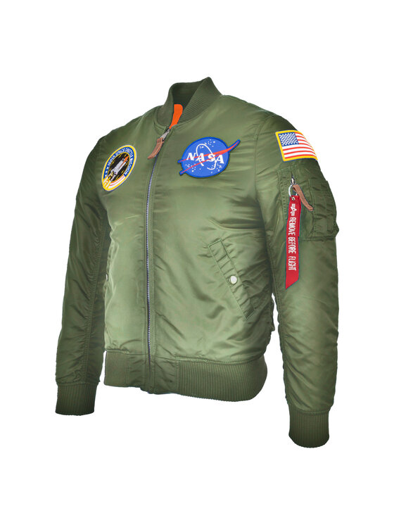 Alpha Industries Alpha Industries Bundy bomber AI.166107-01-XS Zelená Regular Fit