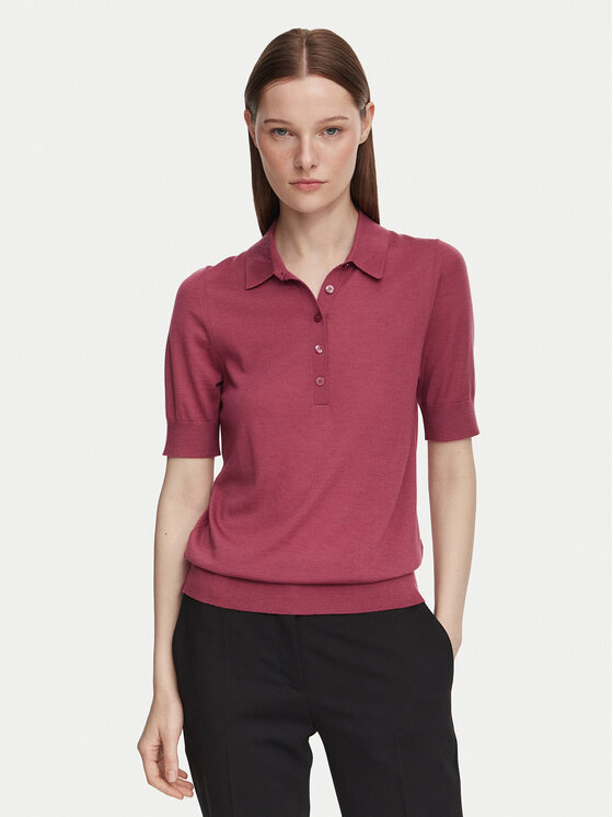 BOSS Polo Fidenka 50545015 Crvena Regular Fit
