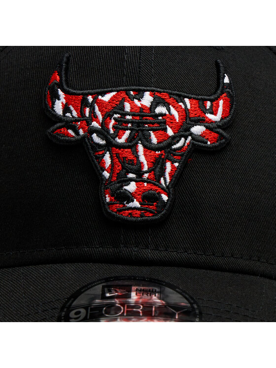 New Era New Era Czapka z daszkiem Seasonal Infill Chicago Bulls 60424761 Czarny