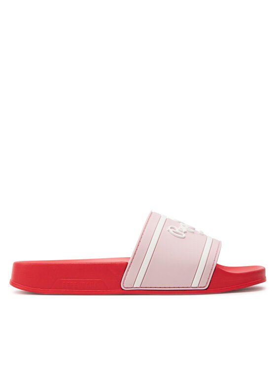 Pepe Jeans Šľapky Slider Logo G PGS70061 Ružová