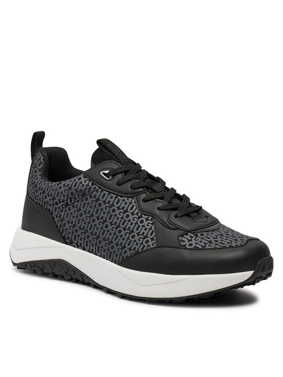 HUGO Hugo Sneakersy Kane Runn Mono2 50517257 Czarny