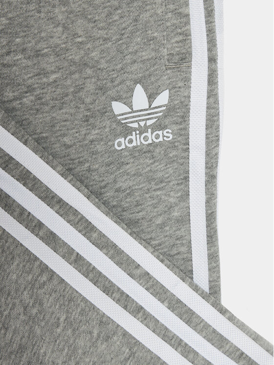 adidas adidas Donji dio trenerke Trefoil 3-Stripes GD2705 Siva Regular Fit