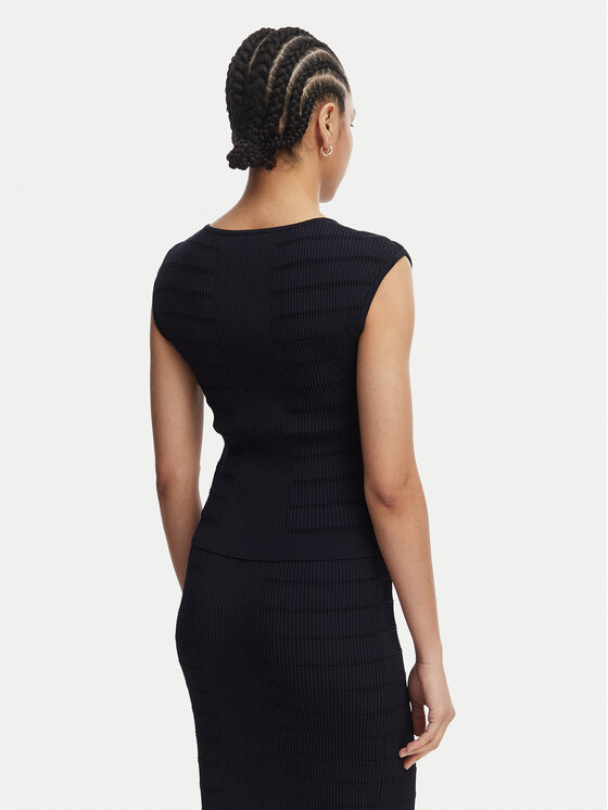 Guess Guess Bluza W5YR12 Z0130 Mornarsko modra Regular Fit