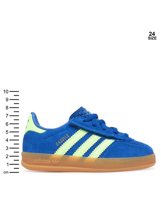 adidas adidas Sneakersy Gazelle Indoor Comfort Closure Elastic KJ2305 Niebieski