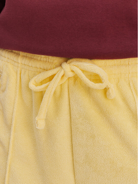 adidas adidas Pantaloni da tuta Terry Towel Firebird KQ6662 Giallo Loose Fit