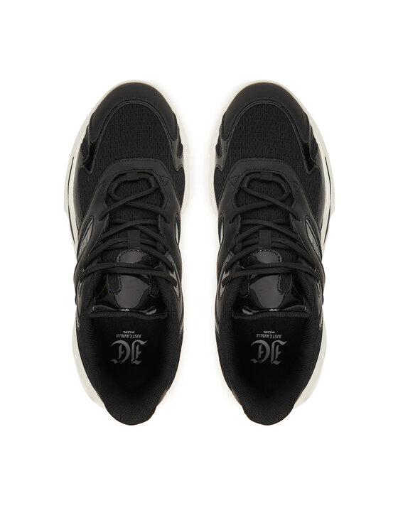 Just Cavalli Just Cavalli Sneakers 79QA3SA1 ZSD34 Schwarz