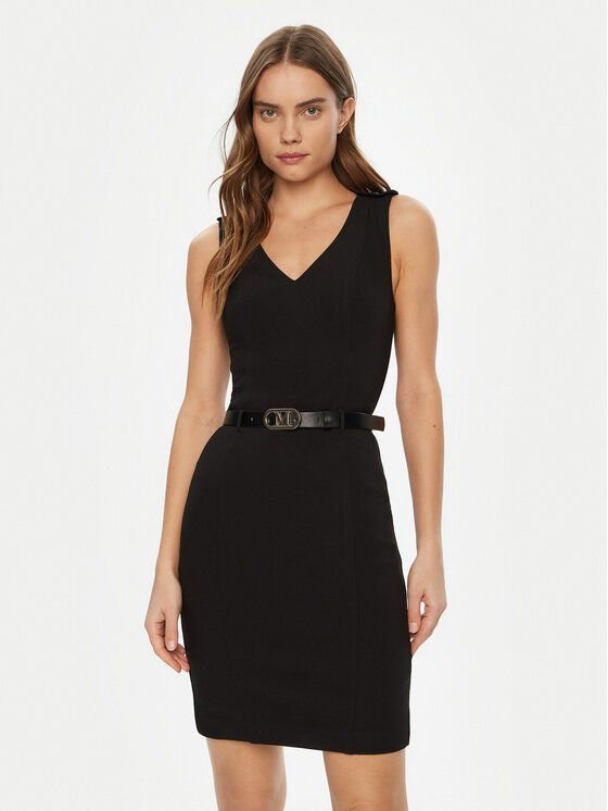 Marciano Guess Marciano Guess Koktejlové šaty 5RGK10 6302A Černá Bodycon Fit