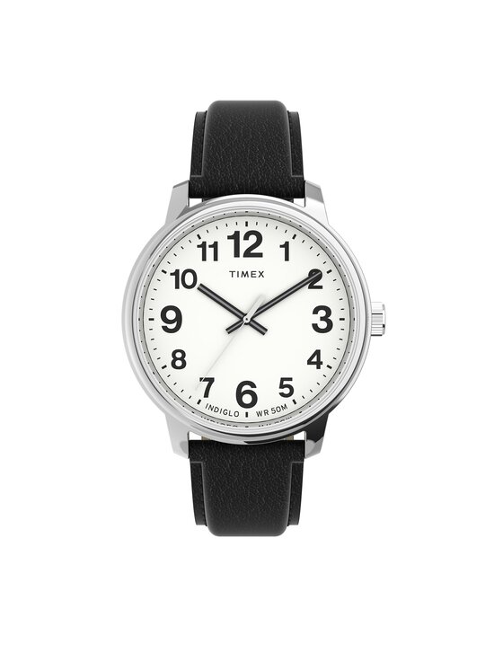 Timex Pulkstenis Easy Reader TW2V21200 Melns