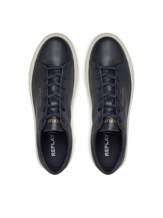REPLAY REPLAY Sneakersy GMZ6U .000.C0002L Granatowy
