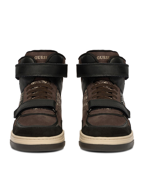 Guess Guess Sneakersy CEO-BI12-CAROL-03 Hnedá