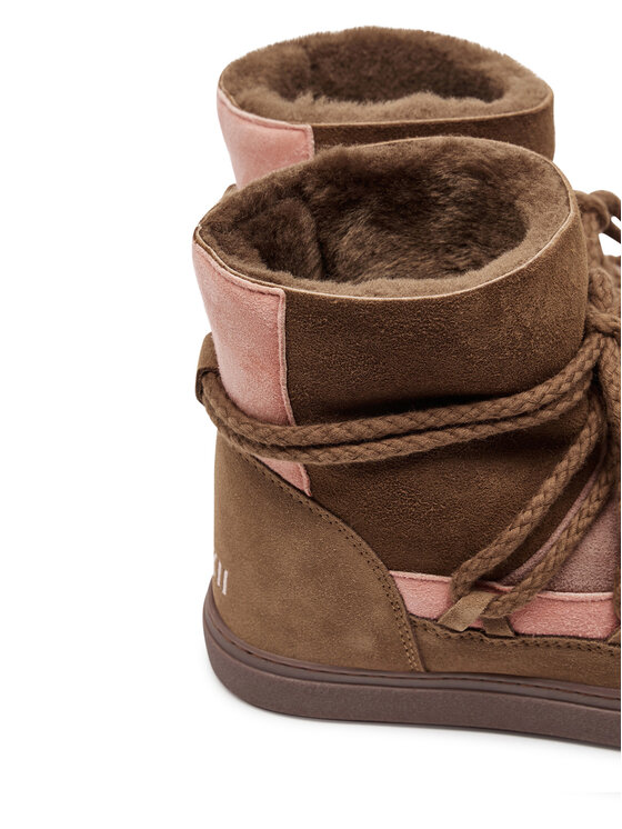 Inuikii Inuikii Schneeschuhe Patchwork 65202-076 Braun
