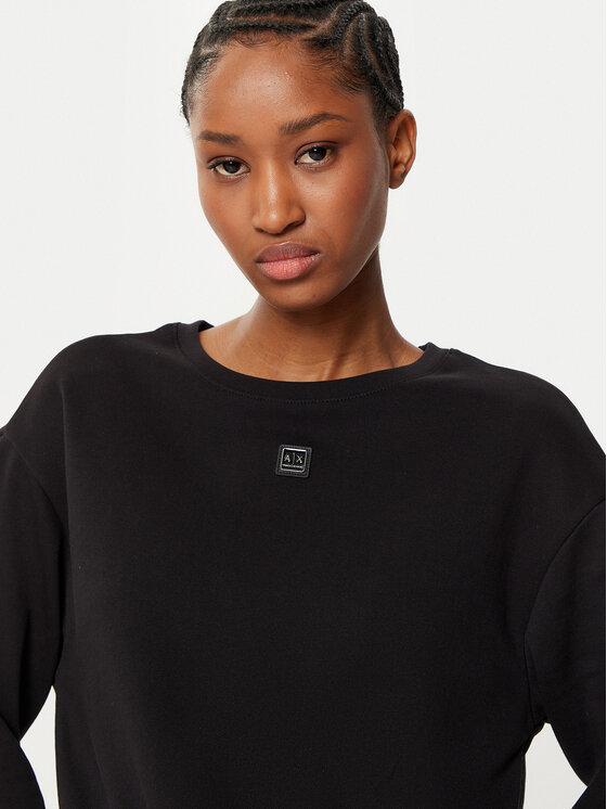 Armani Exchange Armani Exchange Bluza XW000086 AF10172 UC001 Czarny Regular Fit
