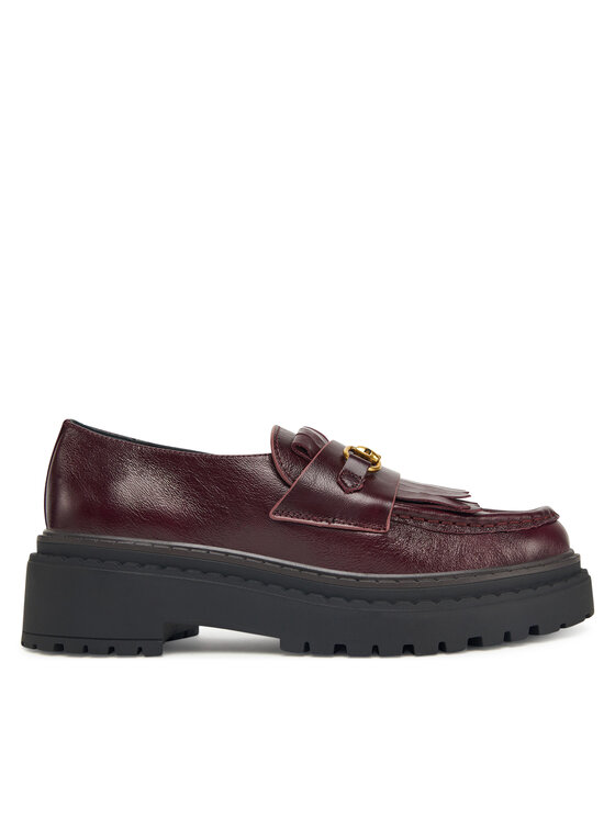 Nokwol Nokwol Loafersy Perry Bordó