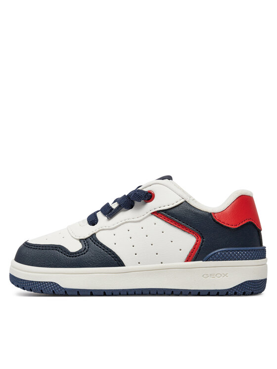 Geox Geox Sneakersy J Washiba Boy J45LQB 05411 C0899 S Bílá