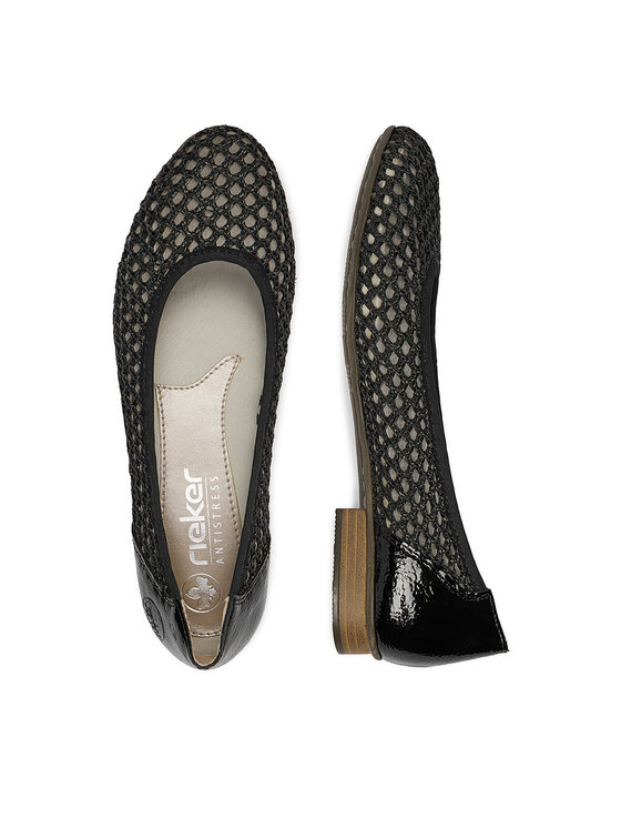 Rieker Rieker Ballerinas CEO-51960-00 Schwarz