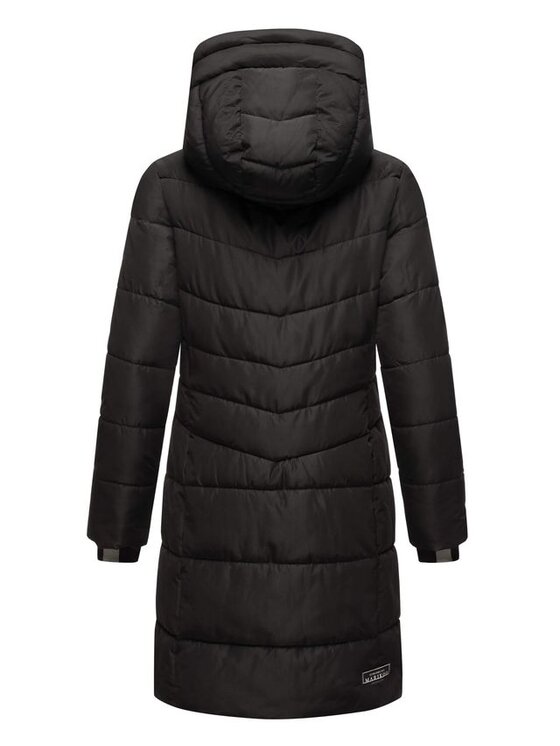 Marikoo Marikoo Kurtka zimowa Natsukoo Czarny Casual Fit